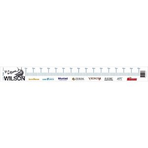 Wilson Fish Measure Sticker