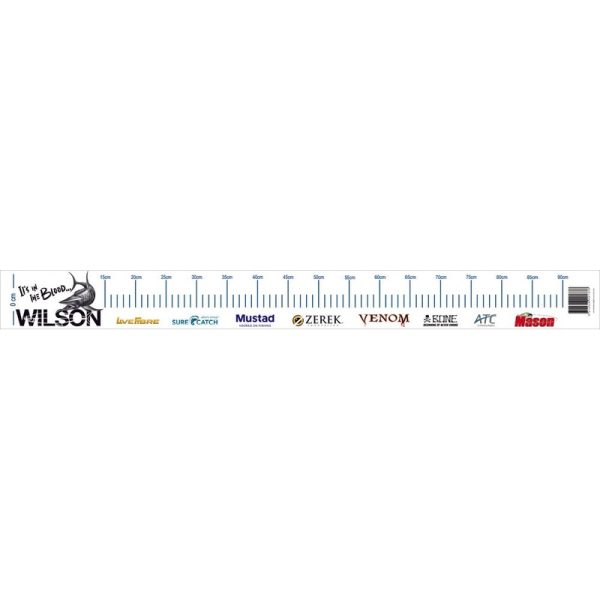 Wilson Fish Measure Sticker