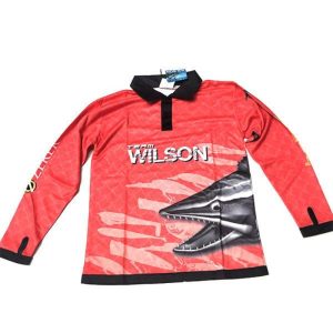 Wilson Kids Long Sleeve Fishing Shirt – Coral