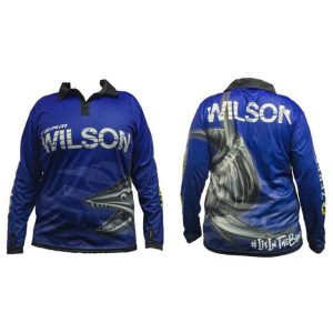 Wilson Kids Long Sleeve Fishing Shirt – Navy