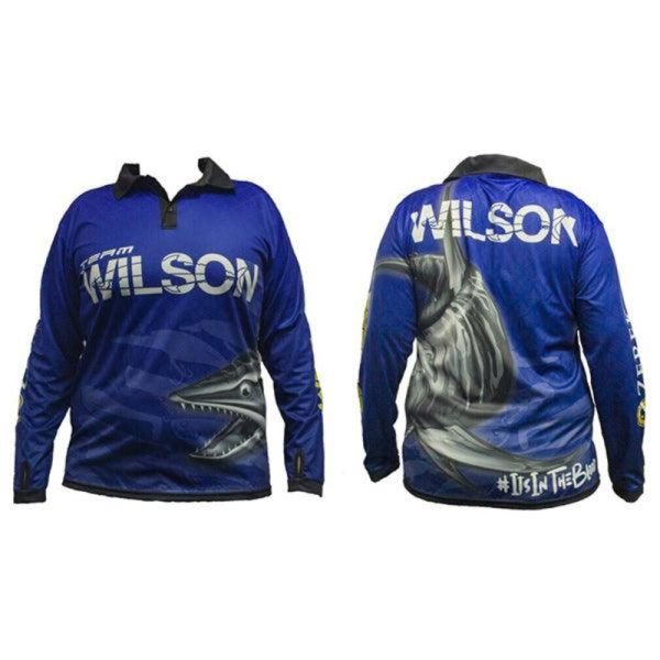Wilson Kids Long Sleeve Fishing Shirt – Navy