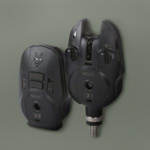 Wolf X1 2 Rod Bite Alarm Set & XR Hubb