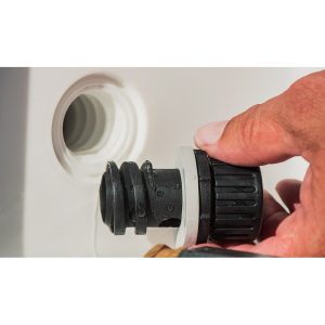 Yeti Drain Plug W/ Hose Connection