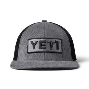 Yeti Steer Flat Brim Hat Grey