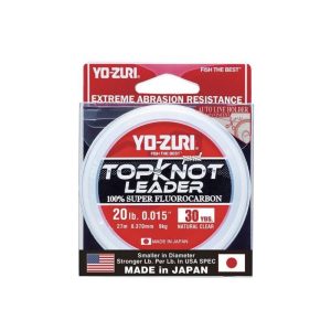 Yo-Zuri Topknot Leader Clear – 30yds
