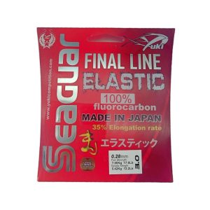 Yuki Seaguar Final Line Elastic 100% Fluorocarbon Line – 50m