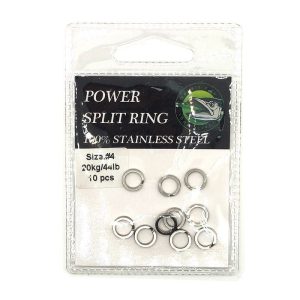 Zombie Fish Power Split Ring S/S